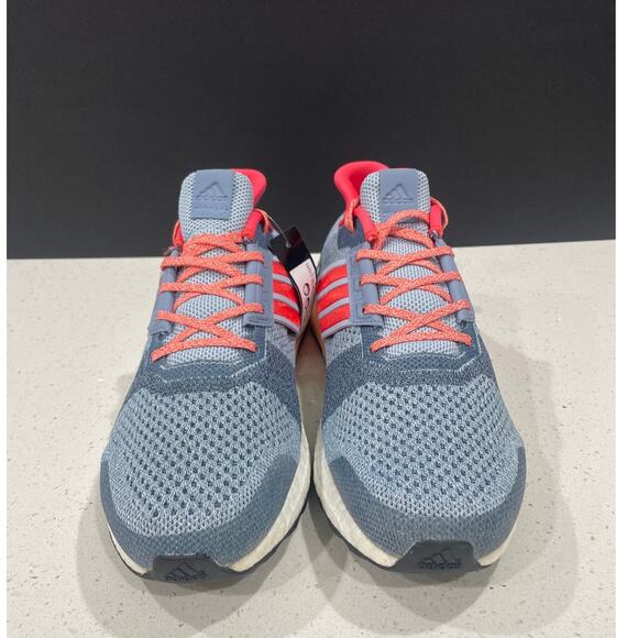Adidas UltraBoost ST Blue Haze Coral BA7835 women size 12 New NWT - Picture 4 of 13
